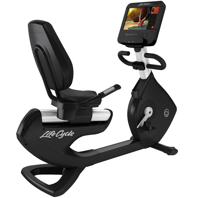 Life Fitness Platinum Series 95R Recumbent Bike - Discover SE3 HD Console