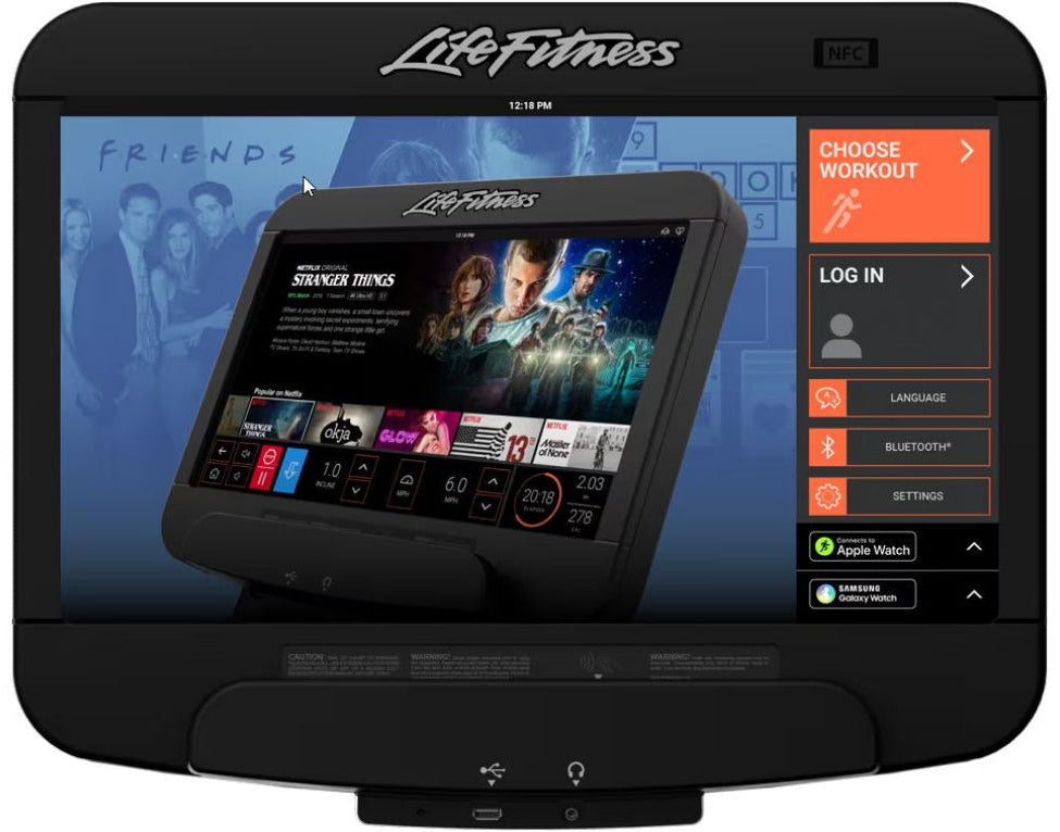 Refurbished Life Fitness 95T Treadmill - SE3 HD Console | Refurbished ...