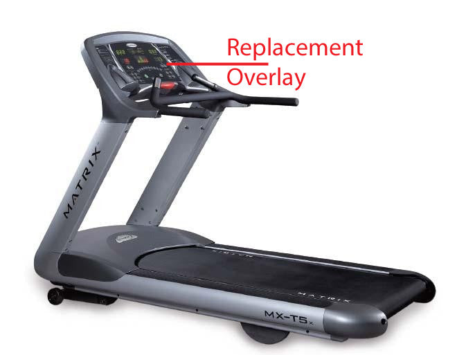 Matrix Mx Matrix MX-T5X Treadmill Replacement Overlay MXT1003 | CFF Strength ...