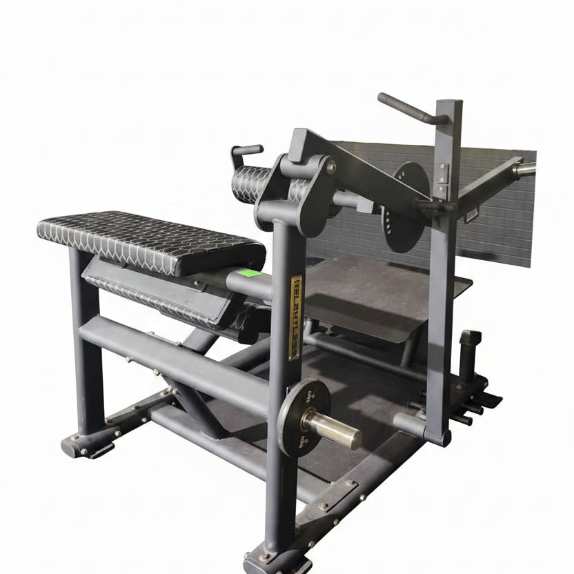 Relentless Plate‑Loaded Hip Thruster / Glute Bridge Machine