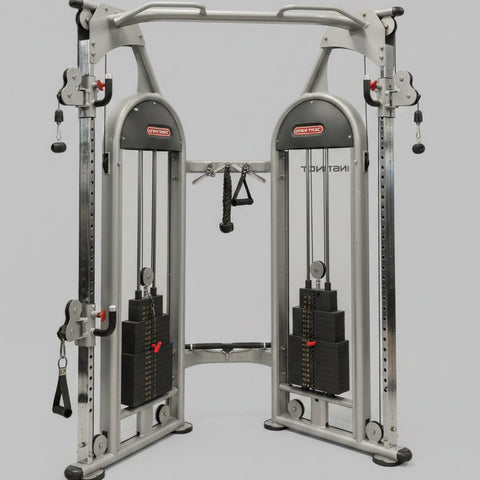 Star Trac Instinct IN-D2002 Functional Trainer dual stack cable machine commercial front view
