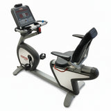 Star Trac Recumbent Bike Pro LED Console commercial grade with step-through frame and back support, Lancaster PA