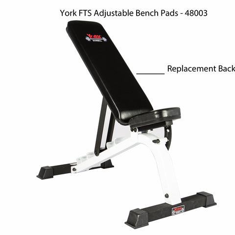 York Barbell FTS Flat to Incline Bench Replacement Pad