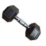 YORK BARBELL RUBBER HEX DUMBBELLS