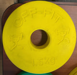 CFF CALIBRATED FRACTIONAL WEIGHT PLATES (KG) - MICRO LOADING