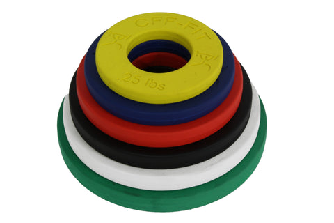 CFF CALIBRATED FRACTIONAL WEIGHT PLATES (LB) - MICRO LOADING