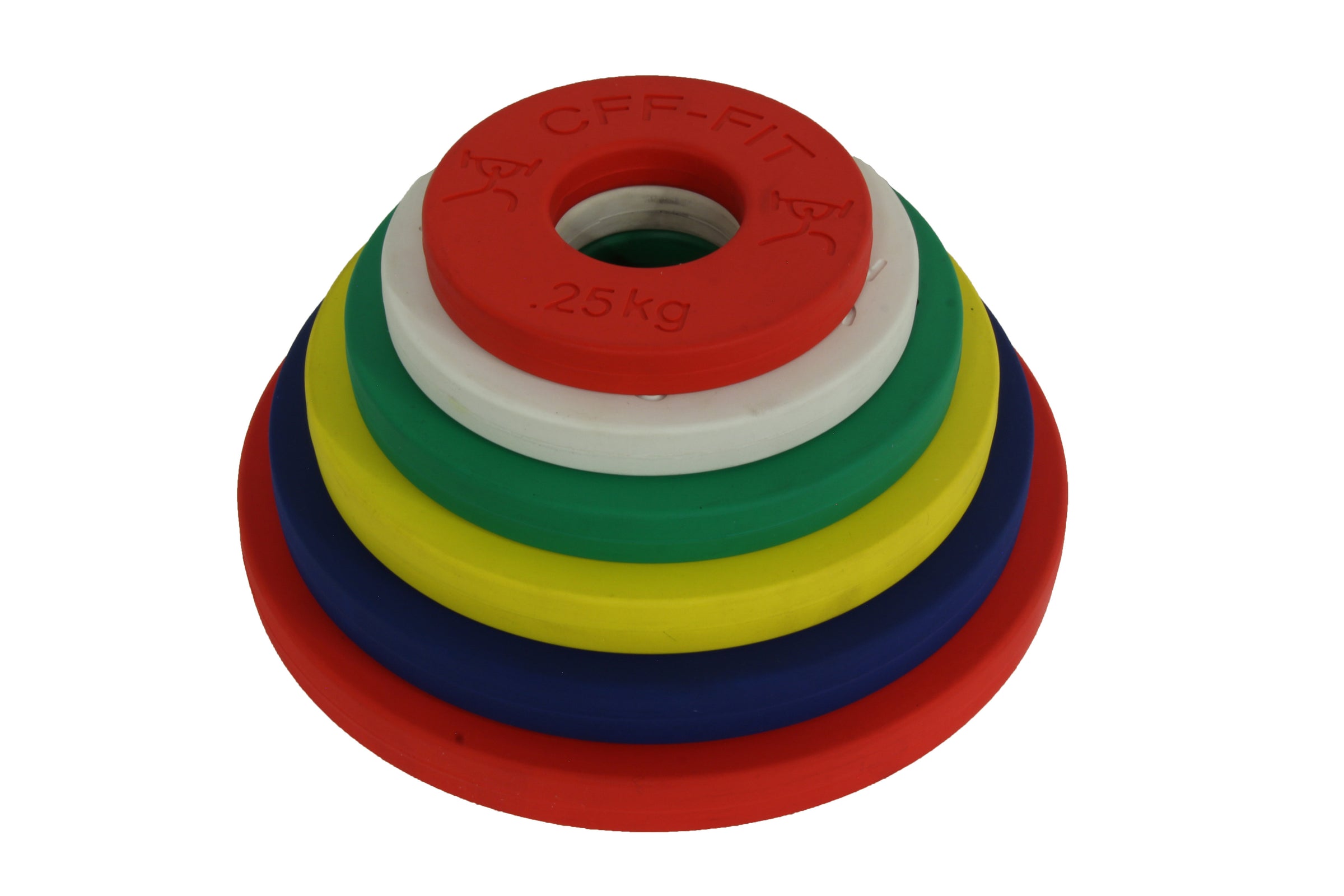 CFF CALIBRATED FRACTIONAL WEIGHT PLATES (KG) - MICRO LOADING