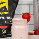 ASCENT WHEY PROTEIN - SINGLE SERVE OR 2 LB. PACKAGING