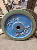 York Barbell Vintage 20 kg Olympic Bumper Plate