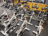 Schwinn AC Performance Plus Indoor Bike with Carbon Blue Belt Drive and Morse Taper - White