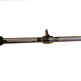 CFF 20" STRAIGHT CURL BAR W/RUBBER ENDS