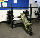 Olympic Incline Bench with Plate Storage