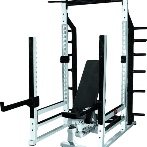 YORK BARBELL ST MULTI FUNCTION RACK - white - 54000