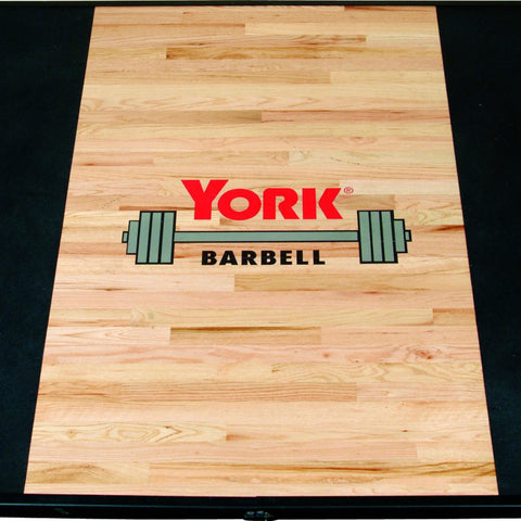 York Barbell Solid Red Oak Platform (Free Standing)