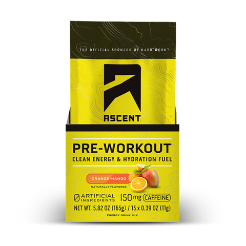 Ascent Pre Workout - Boost energy and hydration levels