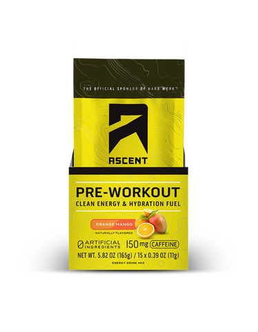 Ascent Pre Workout - Boost energy and hydration levels