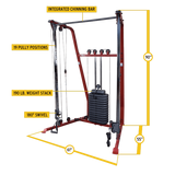 BEST FITNESS FUNCTIONAL TRAINER - BFFT10