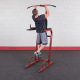 body solid vertical knee raise