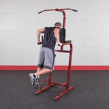 body solid vertical knee raise
