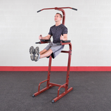 body solid vertical knee raise
