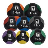 Body Solid Rubber Medicine Balls - 6 - 30 LBS