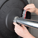 BODY SOLID ROEPKE OLYMPIC BAR COLLARS, SILID ALUMINUM CONSTRUCTION
