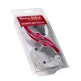BODY SOLID ROEPKE OLYMPIC BAR COLLARS, SILID ALUMINUM CONSTRUCTION