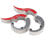 BODY SOLID ROEPKE OLYMPIC BAR COLLARS, SILID ALUMINUM CONSTRUCTION