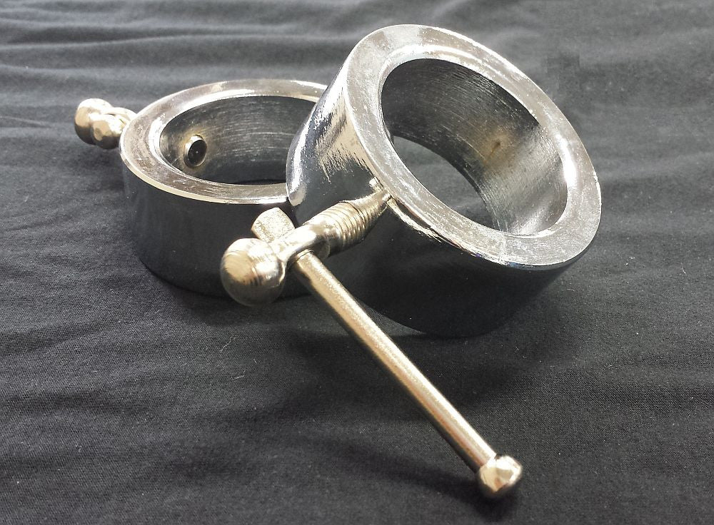 CFF CHROME OLYMPIC COLLARS - FITS OLYMPIC BARS