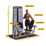 BODY SOLID PRO DUAL LEG PRESS CALF PRESS - DCLP-SF