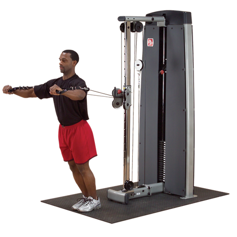 BODY SOLID PRO DUAL CABLE COLUMN MACHINE - DPCC-SF