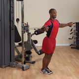 BODY SOLID PRO DUAL ADJUSTABLE CABLE COLUMN - DPCC-SF