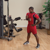 BODY SOLID PRO DUAL ADJUSTABLE CABLE COLUMN - DPCC-SF