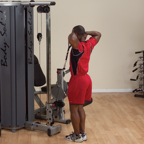 BODY SOLID PRO DUAL ADJUSTABLE CABLE COLUMN - DPCC-SF
