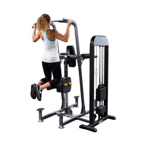BODY SOLID WEIGHT-ASSIST KNEE RAISE, DIP & CHIN FCD-STK