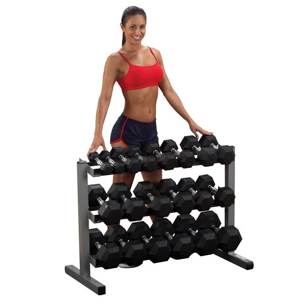 Body Solid 3 Tier Dumbbell Rack CFF STRENGTH EQUIPMENT CFF FIT