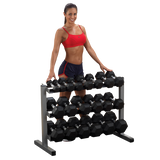 3 tier dumbbell rack