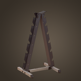 body solid a frame dumbbell rack