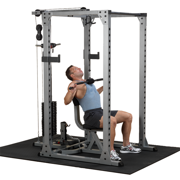LAT ATTACHMENT FOR BODY SOLID PRO POWER RACK GLA378