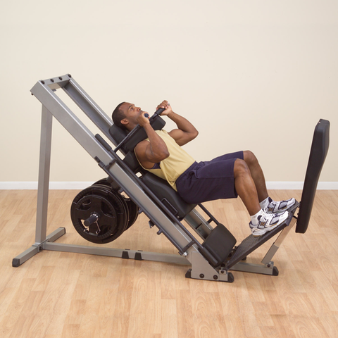 Body-Solid Leg Press/Hack Squat Machine (GLPH1100) - Powerful, Comfortable,  and Safe for Building an Explosive Lower Body, Home Gym Equipment