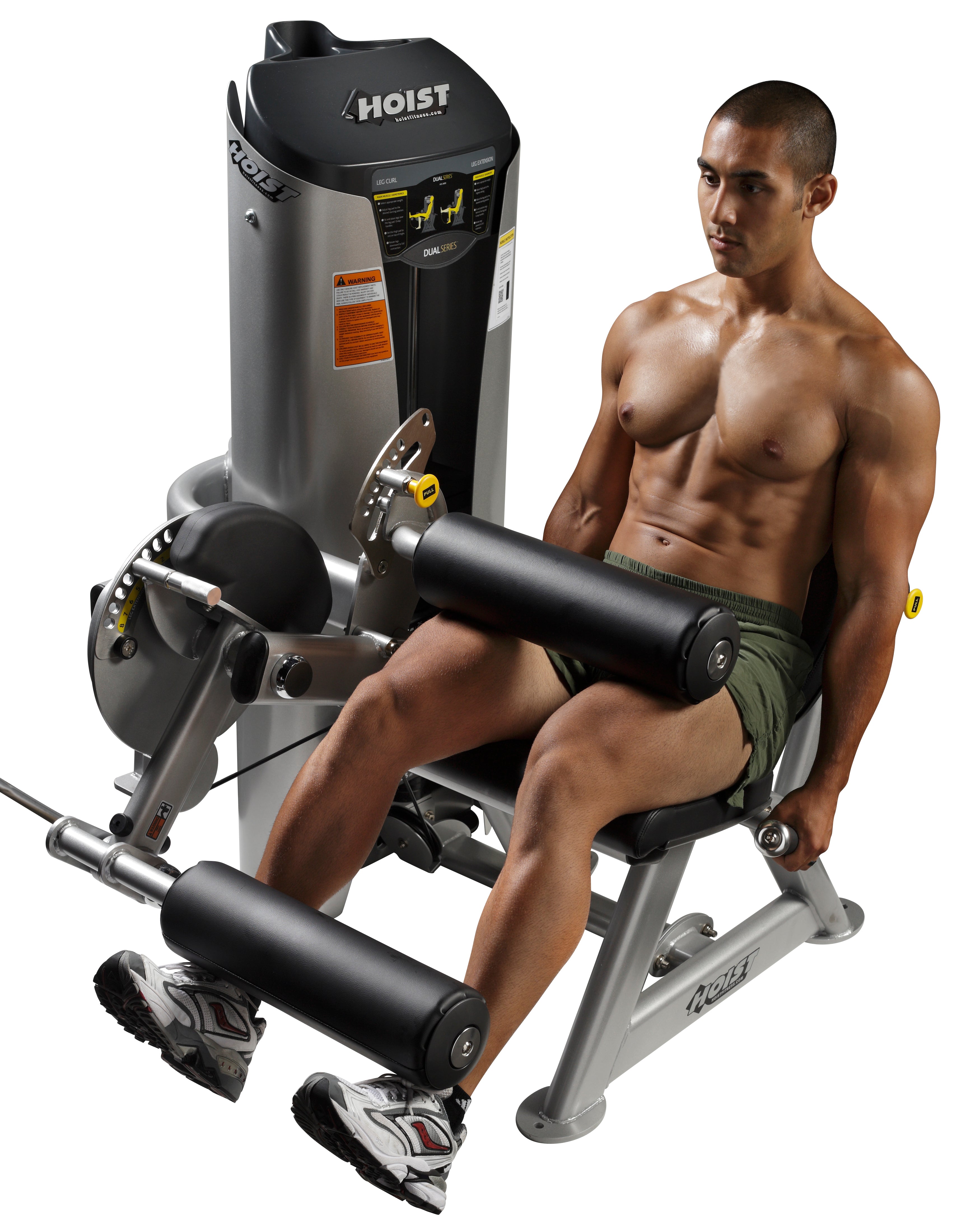 Hoist Fitness Leg Extension Leg Curl HD-3400 CFF Strength
