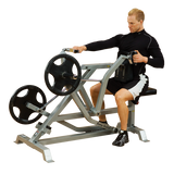 body solid leverage seated row