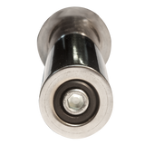 7 FT. OLYMPIC BAR - CHROME - OB86C end