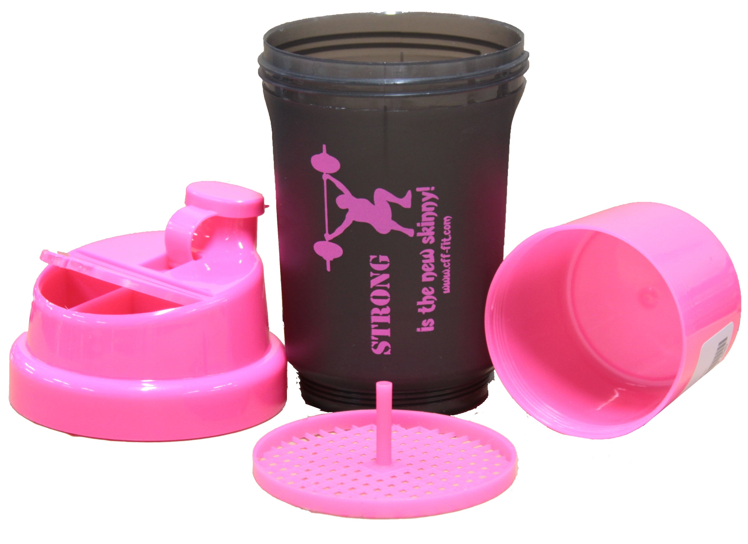 CFF STRONG IS THE NEW SKINNY PROTEIN SHAKER CUP - 16  OZ
