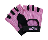 Pink Weight lifting gloves