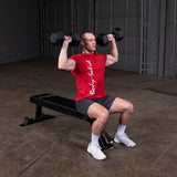 Pro Clubline Flat Bench - SFB125 - Body-Solid