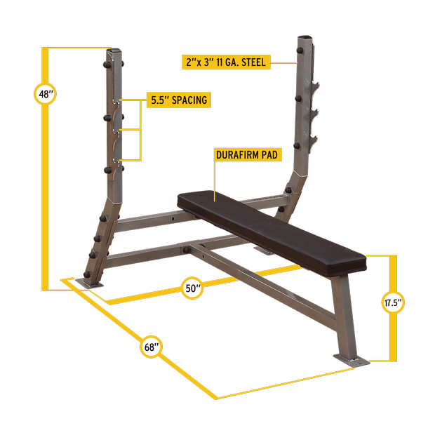 Bench Press Dimensions