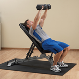 Incline Dumbbell Press BODY SOLID PRO CLUBLINE ADJUSTABLE BENCH - SFID325