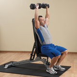Dumbbell Shoulder Press BODY SOLID PRO CLUBLINE ADJUSTABLE BENCH - SFID325
