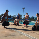 WORKING OUT WITH SANDBAGS